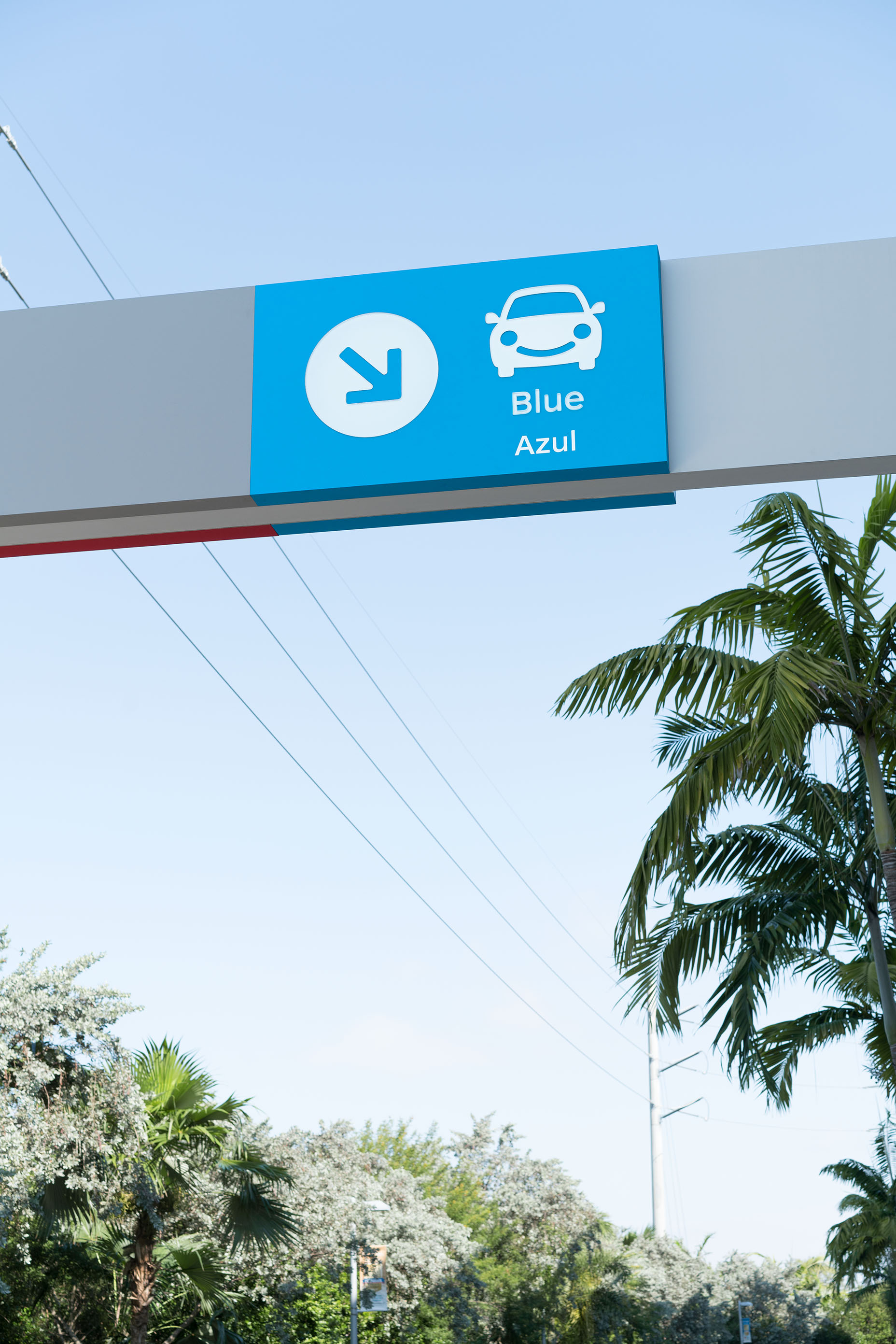 Exterior Wayfinding and Directional Parking Signage