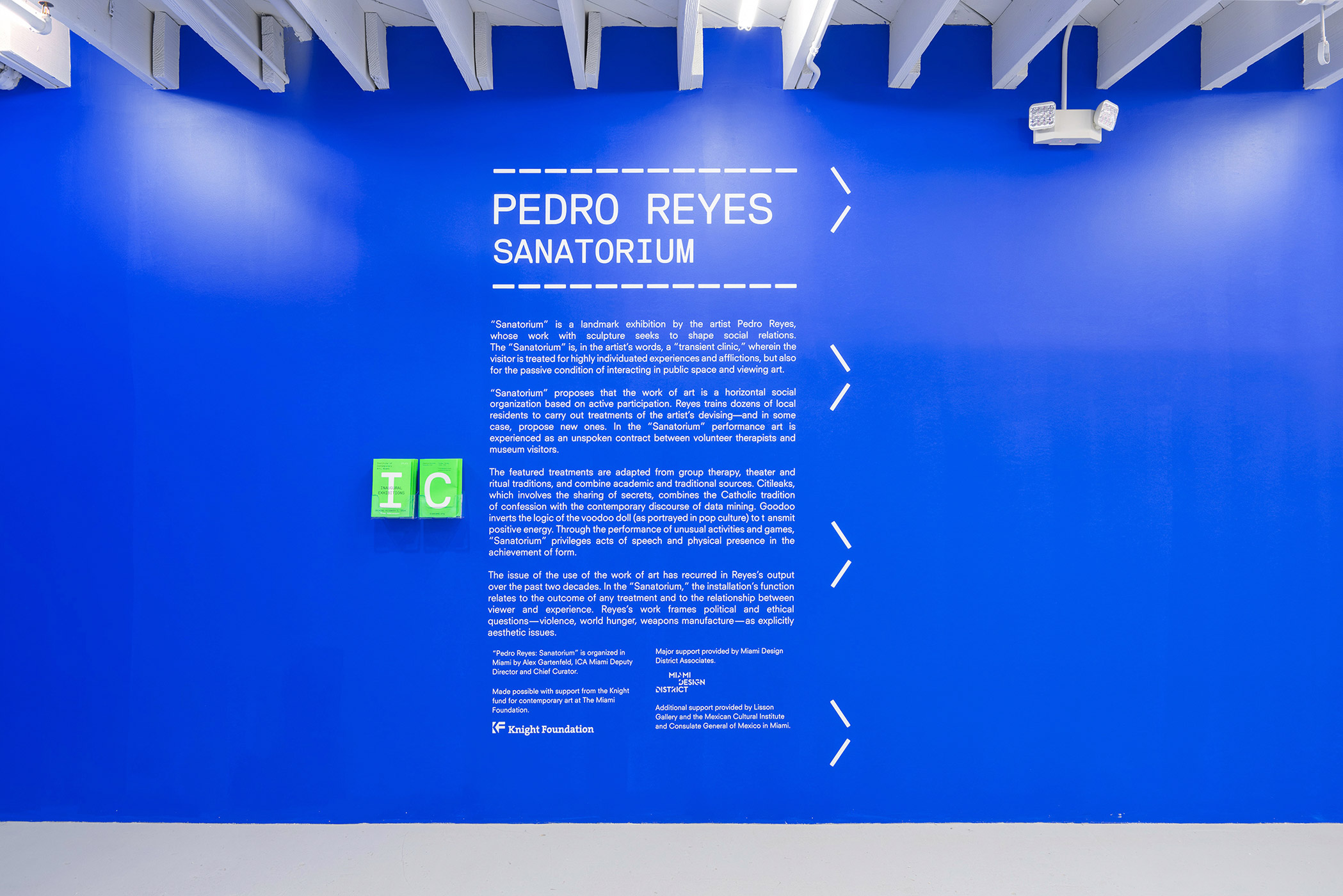 ICA Miami Wayfinding and Signage