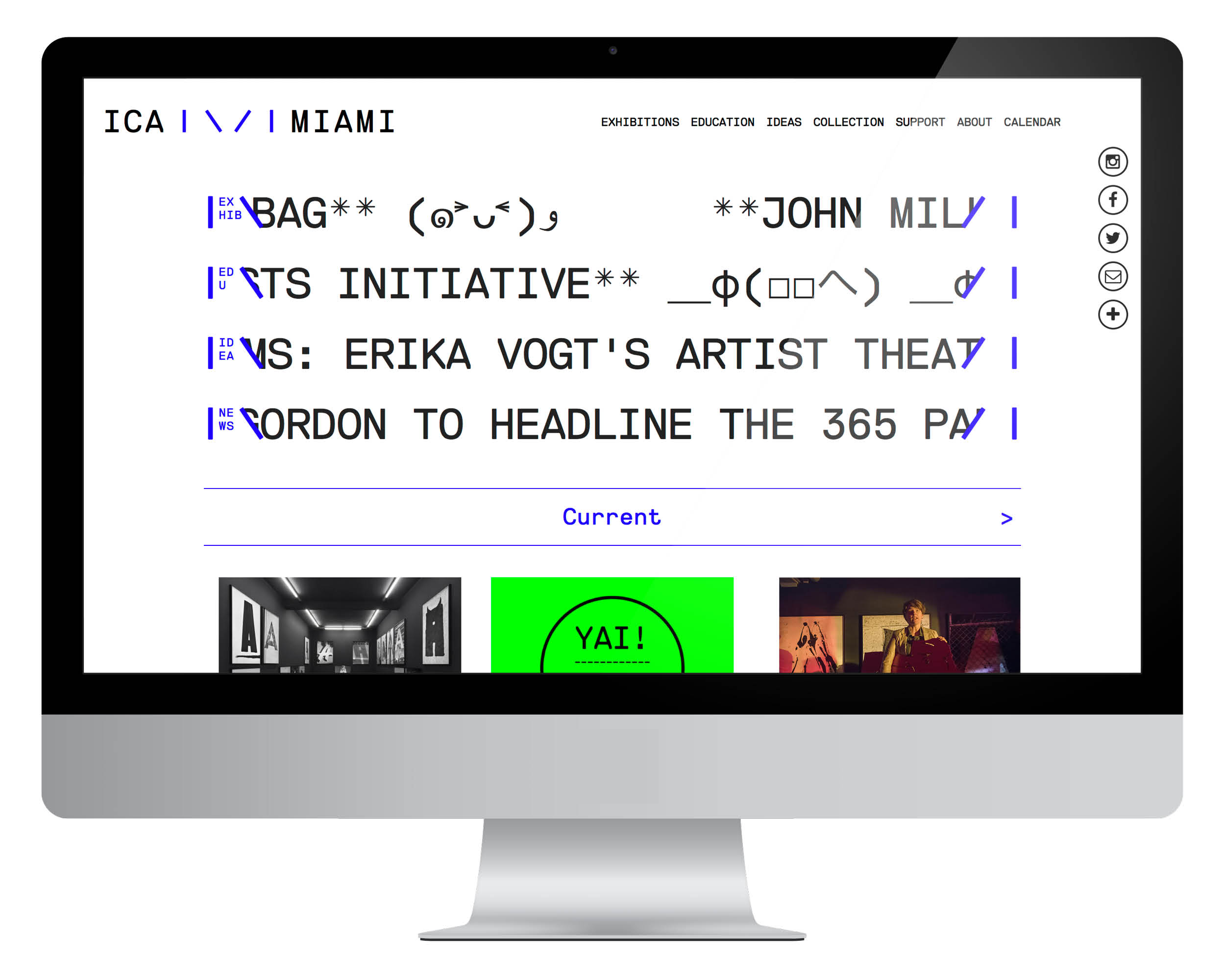 ICA Miami Website Version 1