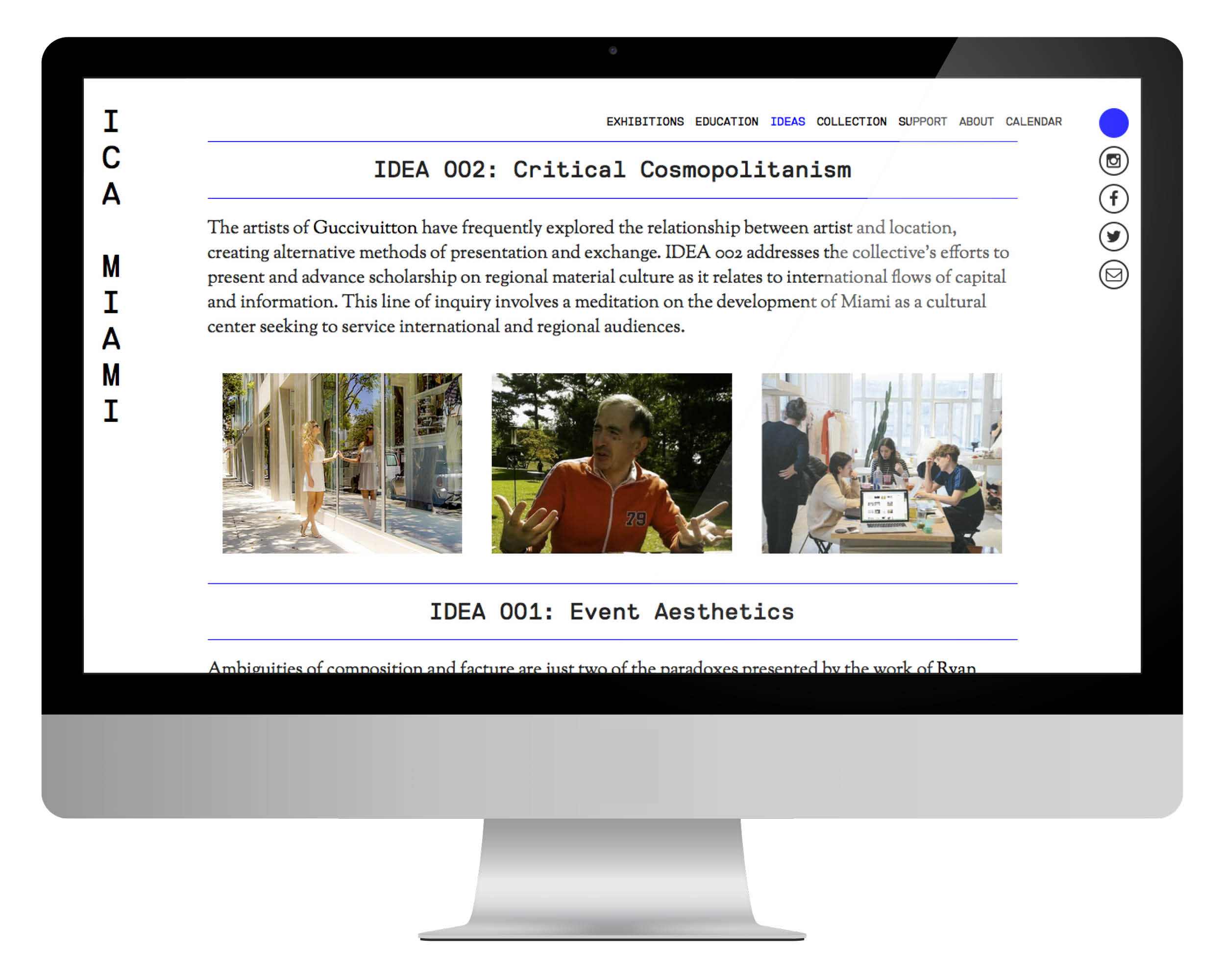 ICA Miami Website Version 1