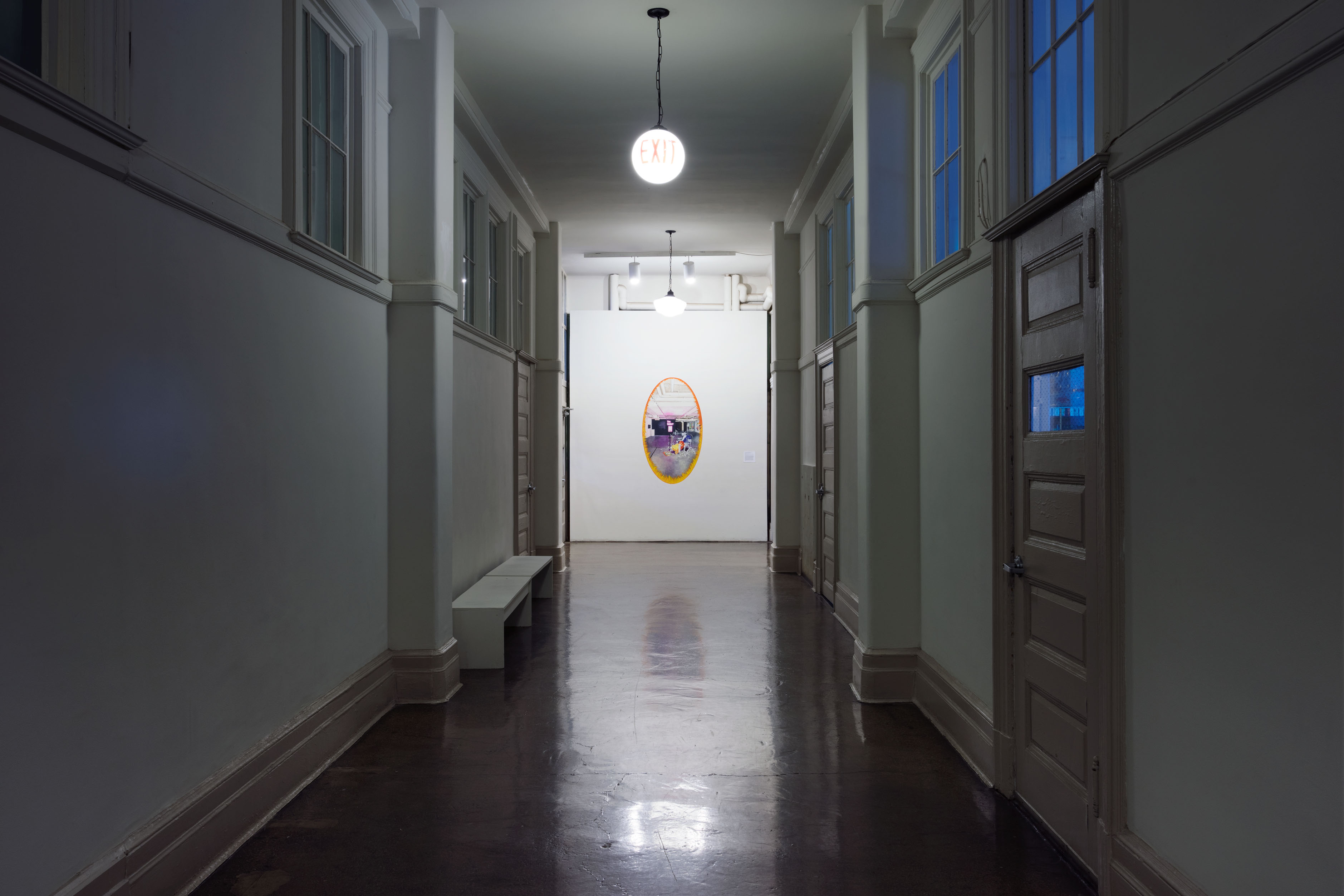 Oliver Payne: Untitled (Portal Painting)