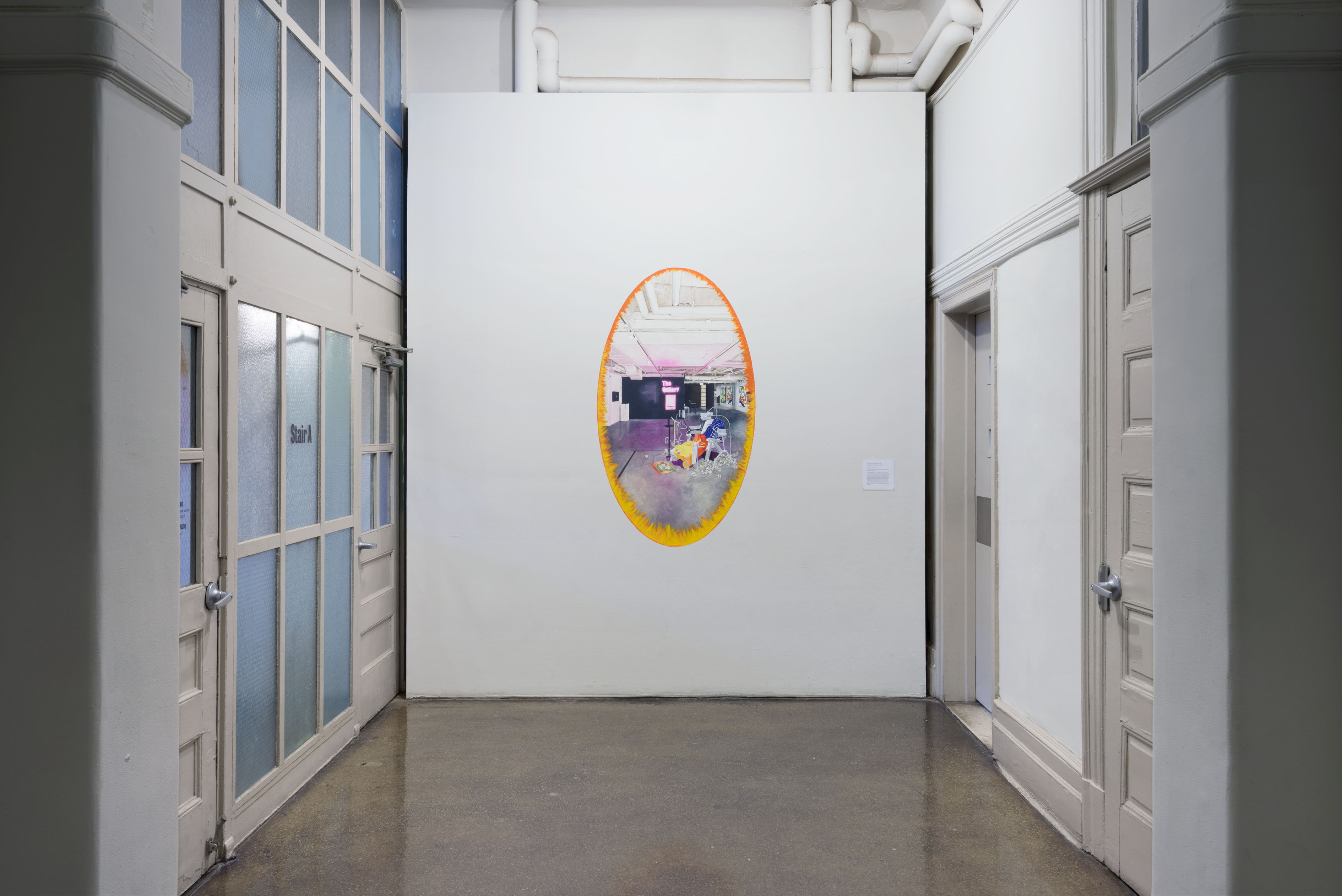 Oliver Payne: Untitled (Portal Painting)