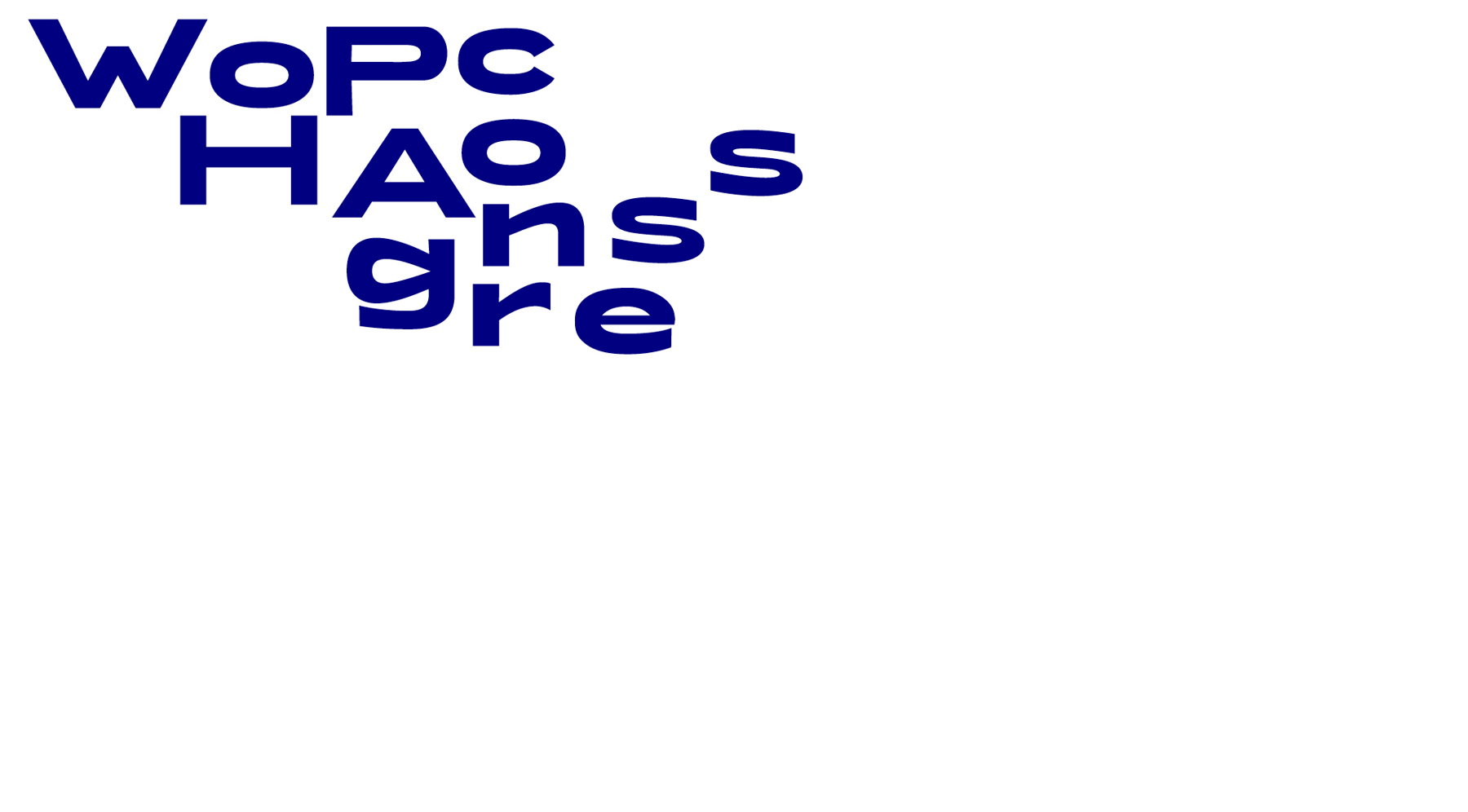 WOPHA Congress logo edges